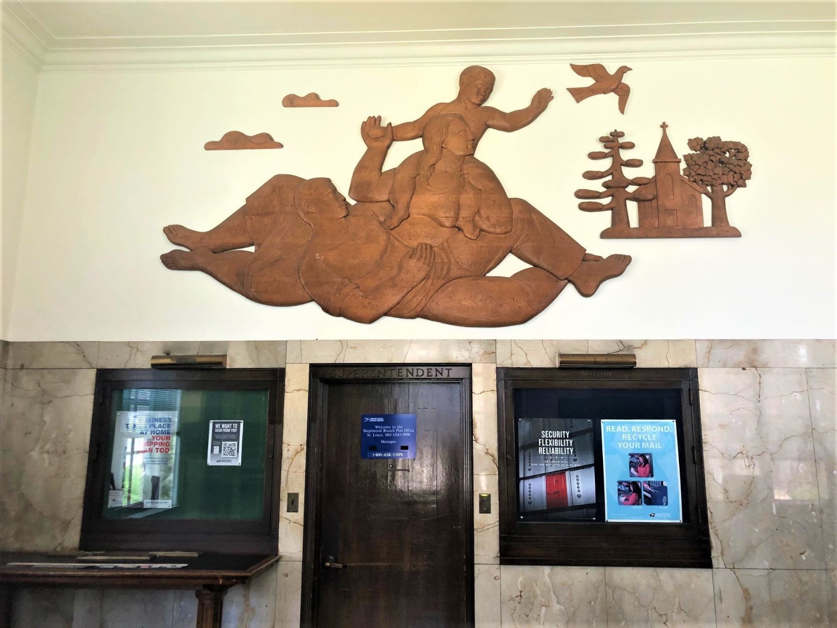 post office art